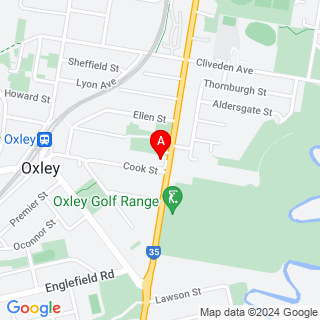 Oxley Rd & Cook St location map