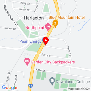 Ruthven St & Gregory St location map