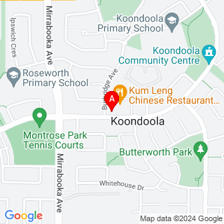 Koondoola Ave & Burbridge Ave location map