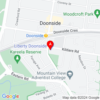 Doonside Rd & Kildare Rd location map