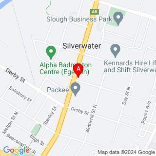 Silverwater Rd & Egerton St location map