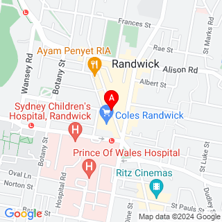 Belmore Rd & Arthur St location map