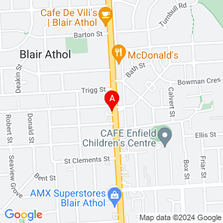 Main N Rd & Elizabeth St location map