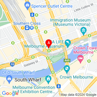 Flinders St & Spencer St location map